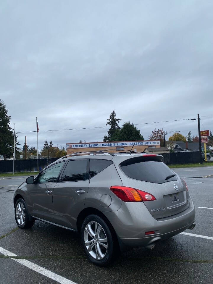 2009 Nissan Murano for sale at Quality Auto Sales in Tacoma, WA