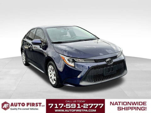 2020 Toyota Corolla for sale at Auto First in Mechanicsburg PA