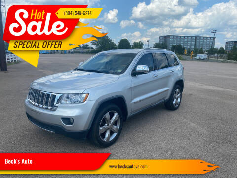 2011 Jeep Grand Cherokee for sale at Beck's Auto in Chesterfield VA