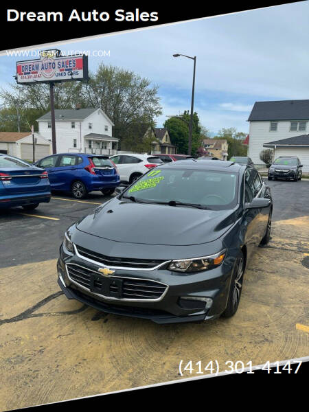 2017 Chevrolet Malibu for sale at Dream Auto Sales in South Milwaukee WI