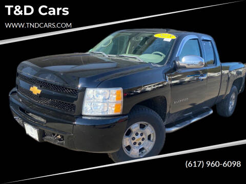 2013 Chevrolet Silverado 1500 for sale at T&D Cars in Holbrook MA