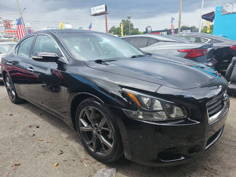 2014 Nissan Maxima for sale at Auto Tempt  Leasing Inc in Miami FL