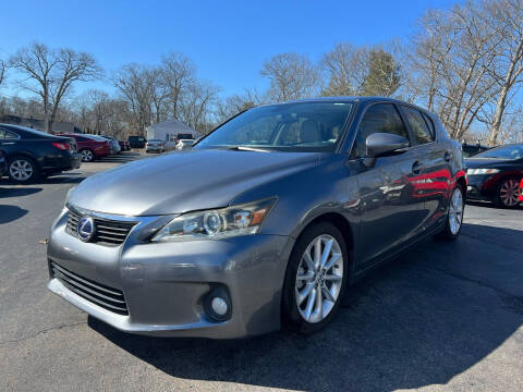 2012 Lexus CT 200h for sale at SOUTH SHORE AUTO GALLERY, INC. in Abington MA