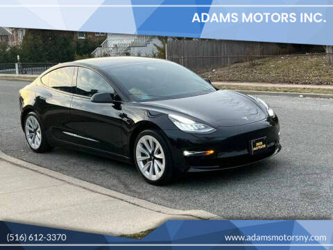 2021 Tesla Model 3 for sale at Adams Motors INC. in Inwood NY