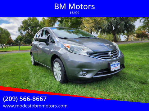 2016 Nissan Versa Note for sale at BM Motors in Modesto CA