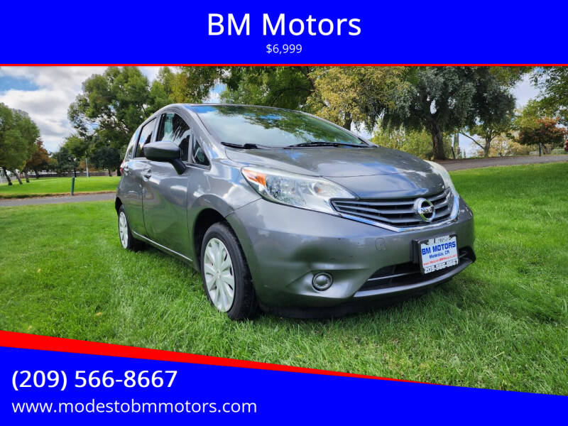 2016 Nissan Versa Note for sale at BM Motors in Modesto CA