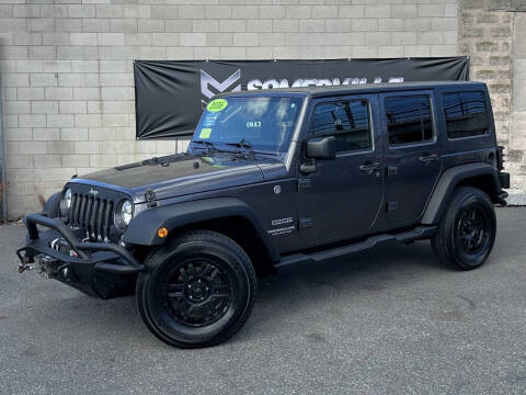 2016 Jeep Wrangler Unlimited for sale at Joy Street Motors in Somerville MA