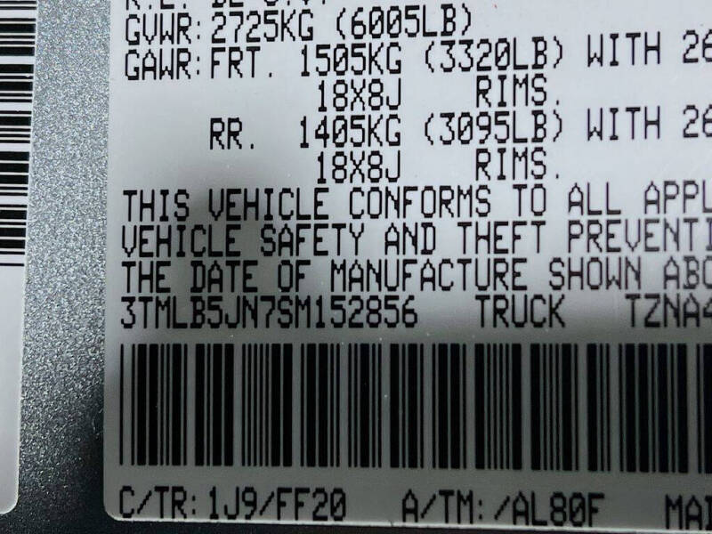 2025 Toyota Tacoma