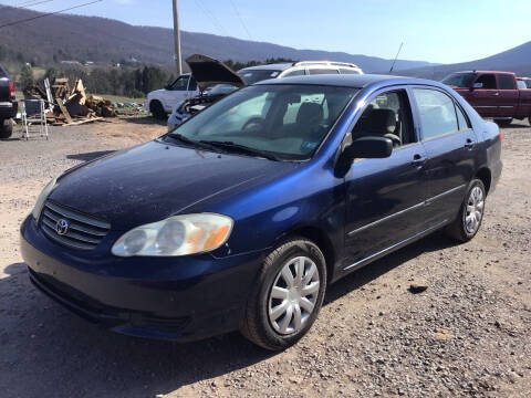 2004 Toyota Corolla for sale at Troy's Auto Sales in Dornsife PA