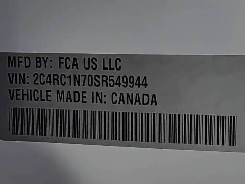 2025 Chrysler Pacifica Plug-In Hybrid Pinnacle