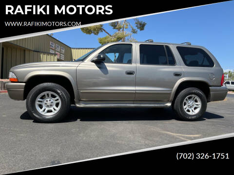 2003 Dodge Durango for sale at RAFIKI MOTORS in Henderson NV