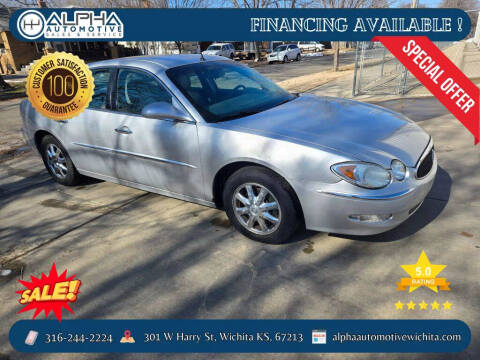 2005 Buick LaCrosse for sale at ALPHA AUTOMOTIVE LLC in Wichita KS