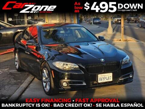 2015 BMW 5 Series for sale at Carzone Automall in South Gate CA