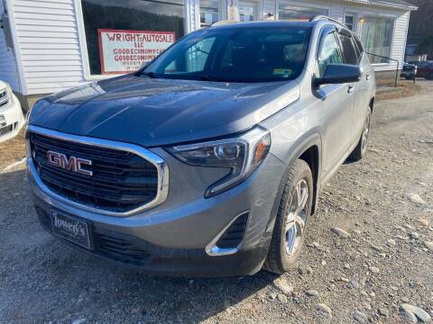 2019 GMC Terrain for sale at Wright's Auto Sales in Townshend VT