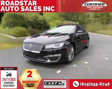 2020 Lincoln MKZ Hybrid for sale at Roadstar Auto Sales Inc in Nashville TN