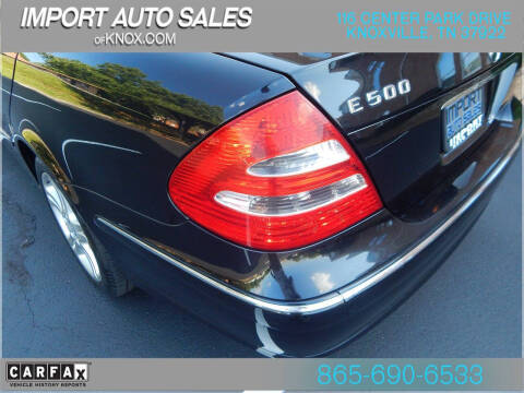 2004 Mercedes-Benz E-Class E 500