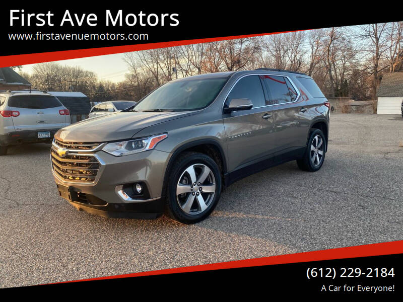 2019 Chevrolet Traverse for sale at First Ave Motors in Shakopee MN