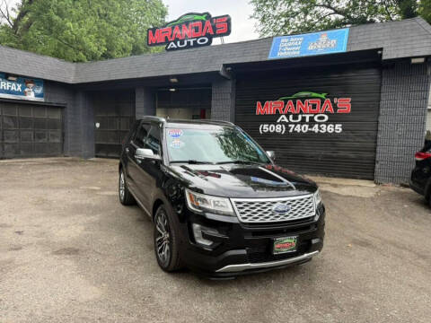 2016 Ford Explorer Platinum