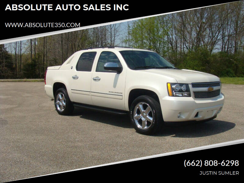 2013 Chevrolet Avalanche for sale at ABSOLUTE AUTO SALES INC in Corinth MS