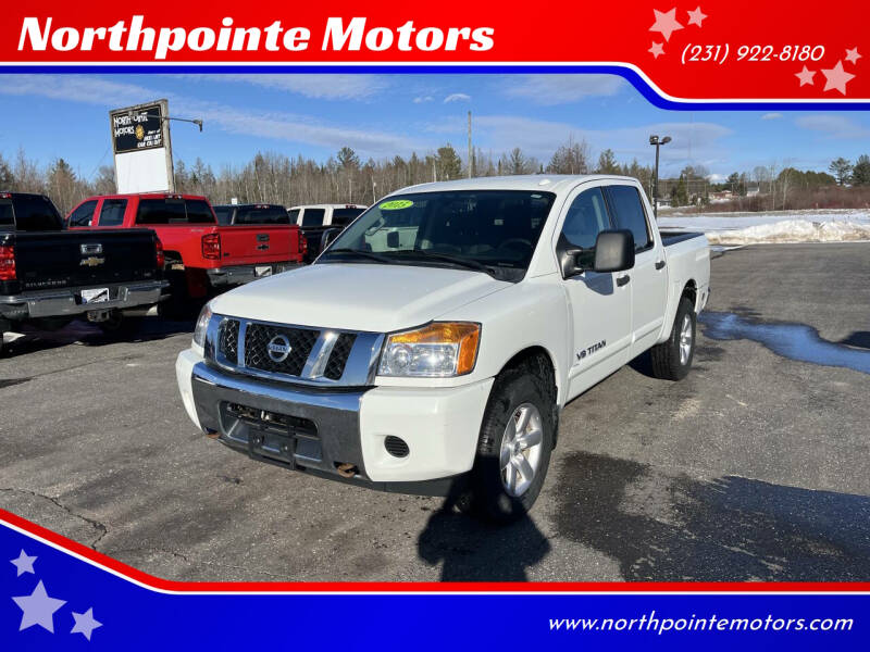 2015 Nissan Titan for sale at Northpointe Motors in Kalkaska MI