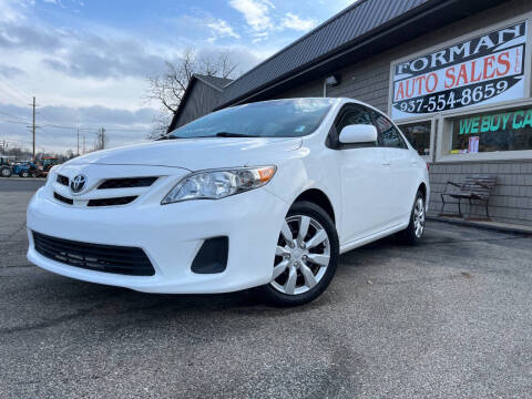 2012 Toyota Corolla for sale at FORMAN AUTO SALES, LLC. in Franklin OH