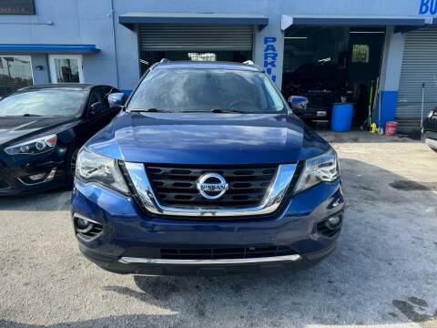 2018 Nissan Pathfinder for sale at America Auto Wholesale Inc in Miami FL
