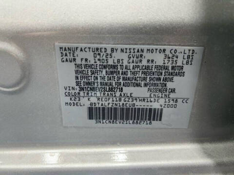 2025 Nissan Versa SV