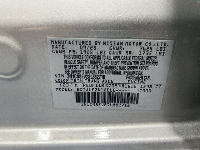 2025 Nissan Versa SV