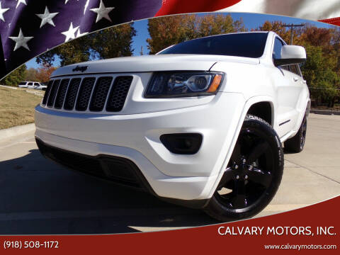 2015 Jeep Grand Cherokee for sale at Calvary Motors, Inc. in Bixby OK