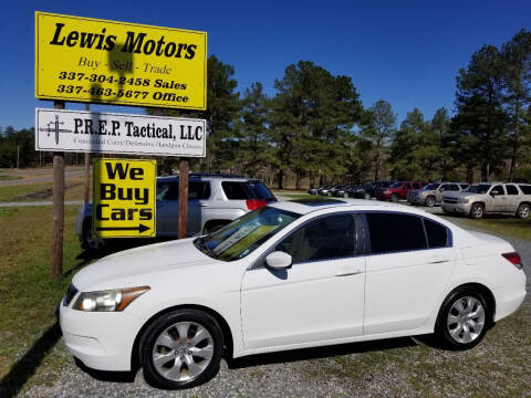 2008 Honda Accord for sale at Lewis Motors LLC in Deridder LA