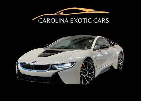 2015 BMW i8 for sale at Carolina Exotic Cars & Consignment Center in Raleigh NC