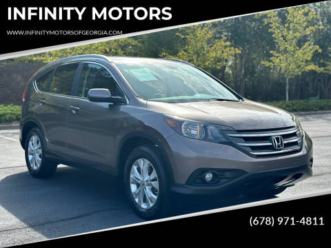2012 Honda CR-V for sale at INFINITY MOTORS in Gainesville GA