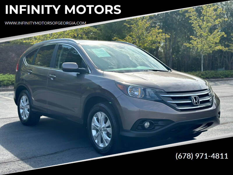2012 Honda CR-V for sale at INFINITY MOTORS in Gainesville GA