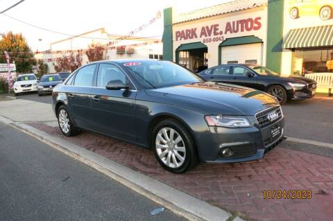 2011 Audi A4 for sale at PARK AVENUE AUTOS in Collingswood NJ