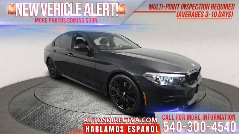 2018 BMW 5 Series 540i