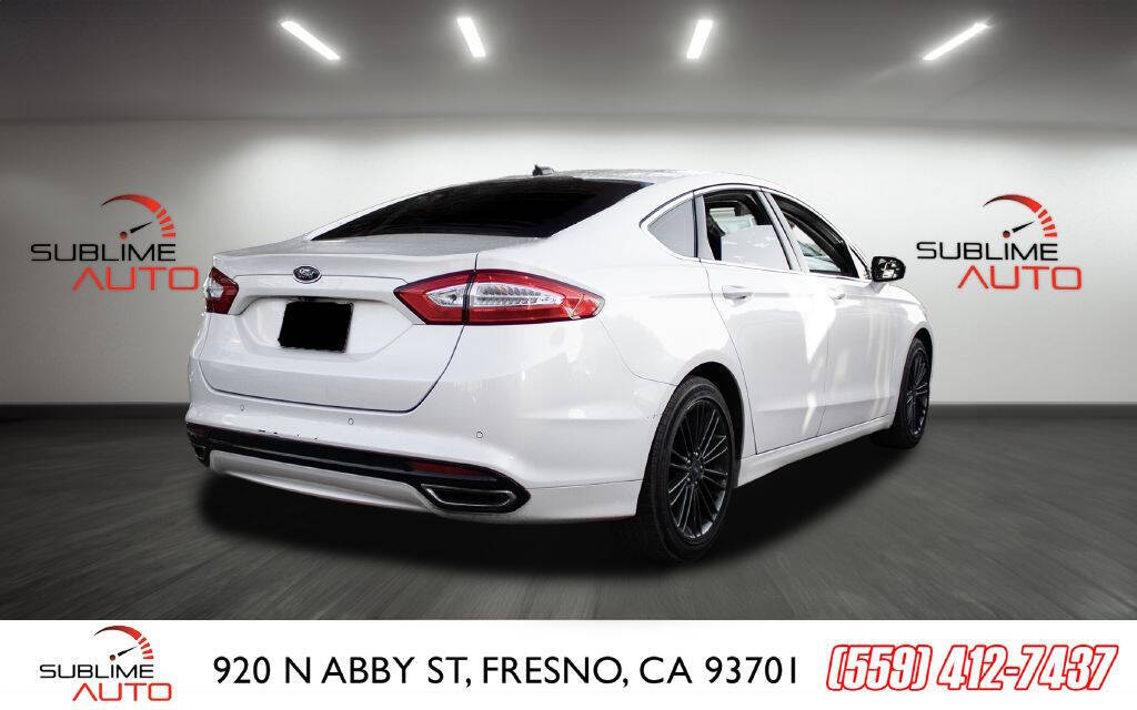 2014 Ford Fusion for sale at SUBLIME AUTO in Fresno, CA