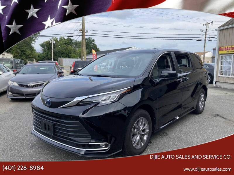 2022 Toyota Sienna for sale at Dijie Auto Sales and Service Co. in Johnston RI