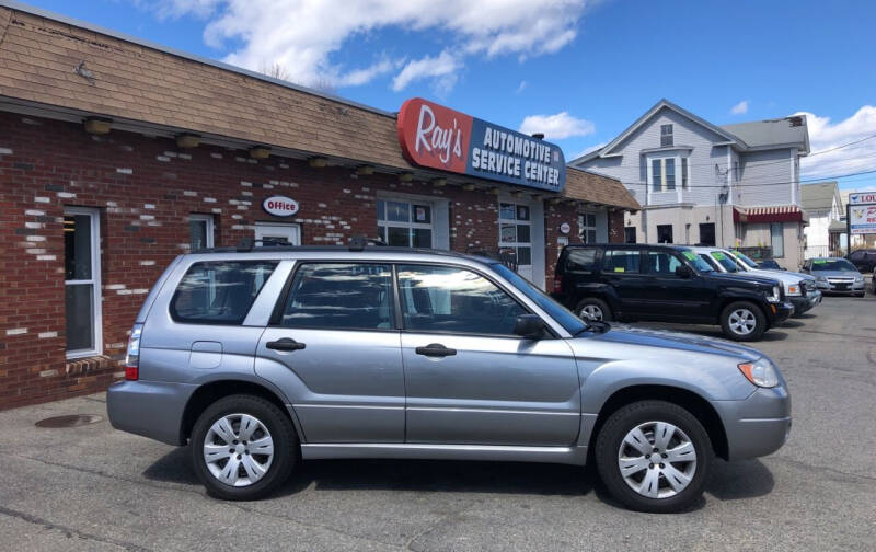 2008 Subaru Forester for sale at RAYS AUTOMOTIVE SERVICE CENTER INC in Lowell MA