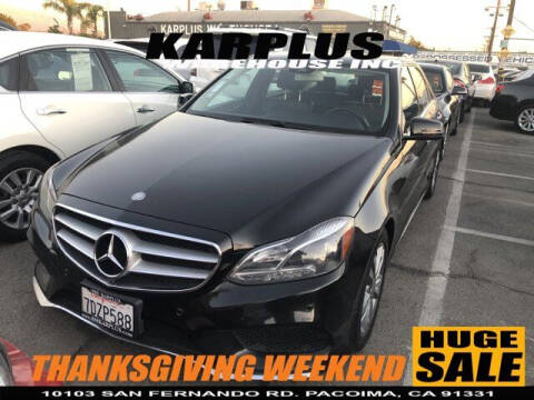 2014 Mercedes-Benz E-Class for sale at Karplus Warehouse in Pacoima CA