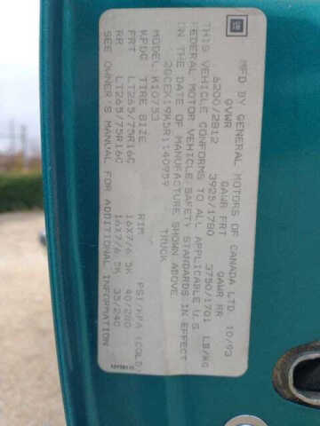 1994 Chevrolet C/K 1500 Series