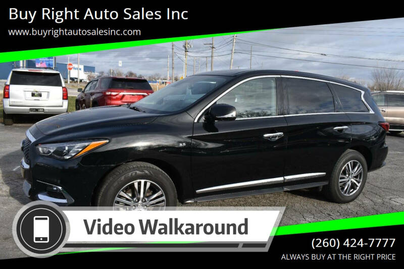 2019 Infiniti QX60 for sale at Buy Right Auto Sales Inc in Fort Wayne IN