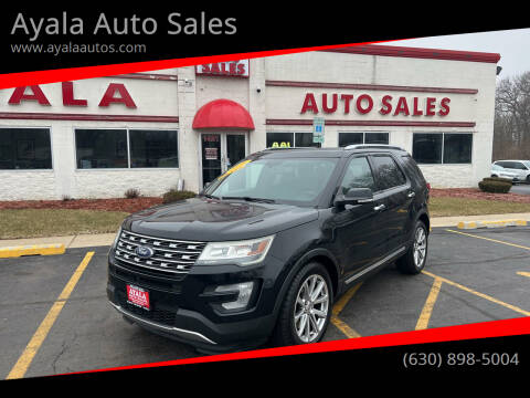 2016 Ford Explorer for sale at Ayala Auto Sales in Aurora IL