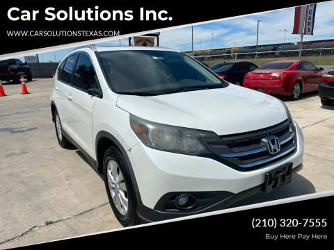 2014 Honda CR-V for sale at Car Solutions Inc. in San Antonio TX