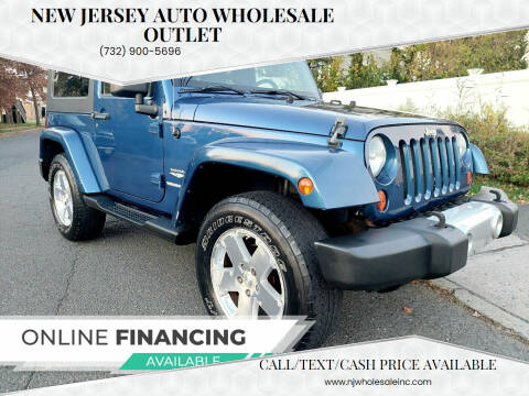 2009 Jeep Wrangler for sale at New Jersey Auto Wholesale Outlet in Union Beach NJ
