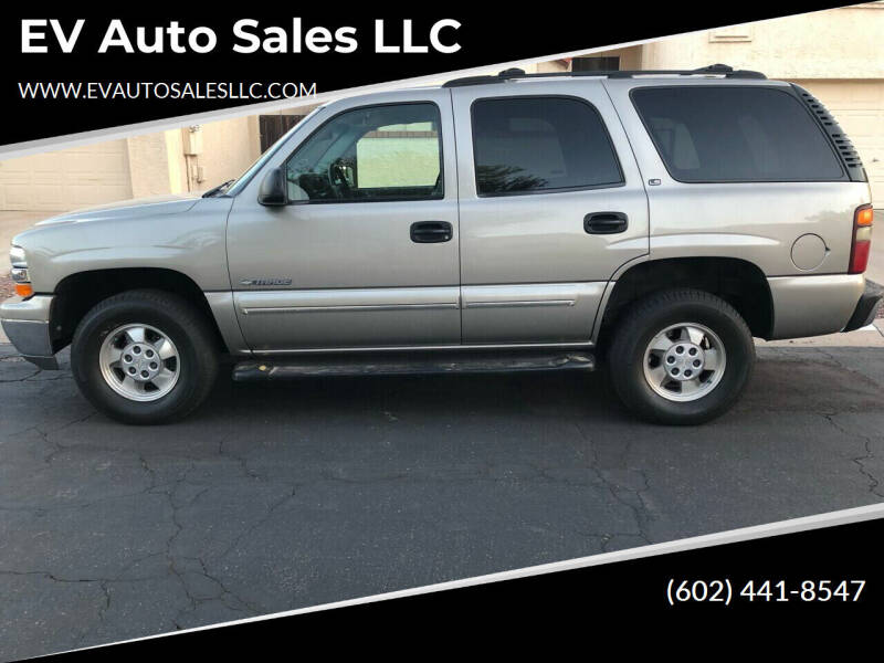 2000 Chevrolet Tahoe for sale at EV Auto Sales LLC in Sun City AZ