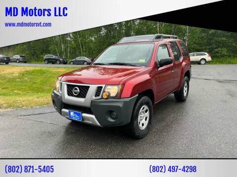 2014 Nissan Xterra for sale at MD Motors LLC in Williston VT