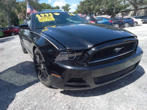 2014 Ford Mustang for sale at AFFORDABLE AUTO SALES OF STUART in Stuart FL