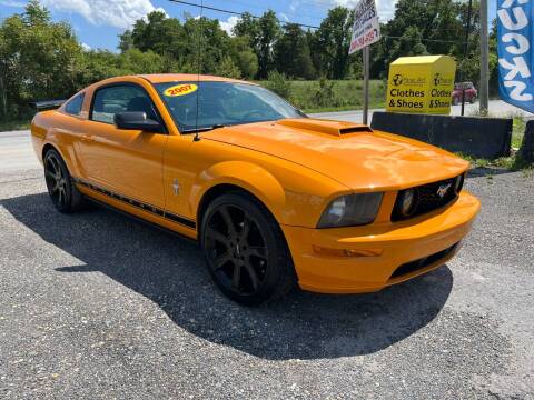 2007 Ford Mustang for sale at VKV Auto Sales in Laurel MD