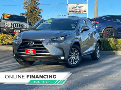 2017 Lexus NX 200t for sale at Real Deal Cars in Everett WA