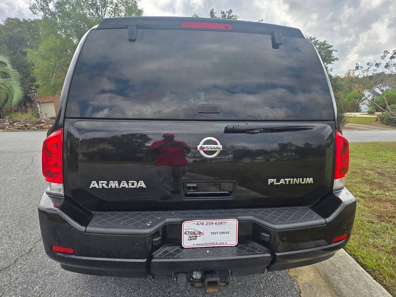 2014 Nissan Armada for sale at Connected Auto Group in Macon, GA